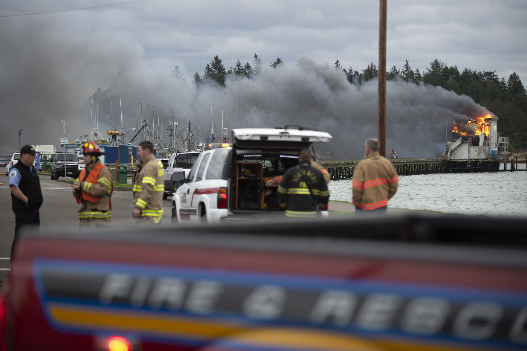 Charleston Ice House Fire